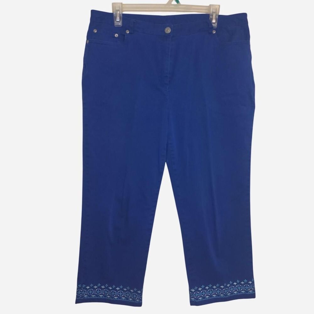 Ruby-rd Women's Blue and Navy Trousers